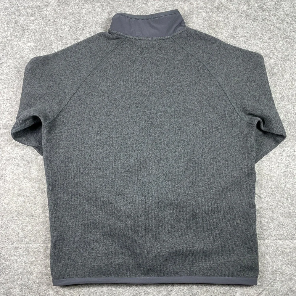 The North Face Pullover Mens M Gray Gordon Lyons Quarter Zip Fleece NF0A5GL2